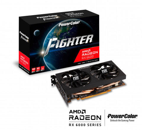 Karta graficzna PowerColor Radeon RX 6600 Fighter 8GB - Galeria zdjęcie 6