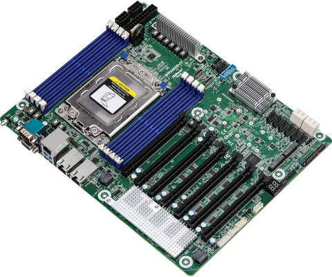 Płyta główna ASRock WRX80D8-2T 1x sWRX8 AMD Ryzen Threadripper PRO WRX80 (NVMe, SATA, 2xM.2, 2x10GbE, IPMI) - Galeria zdjęcie 2