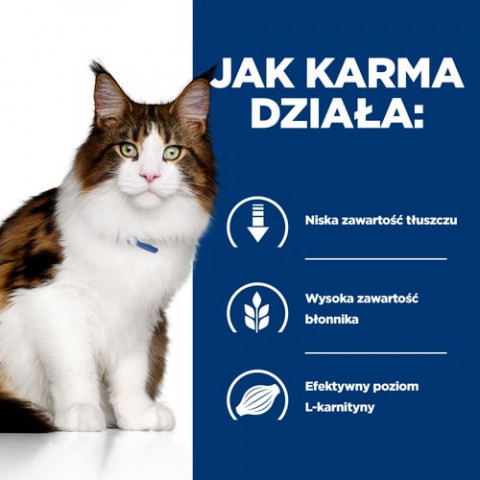  Hill's Prescription Diet Feline w/d Multi-Benefit - sucha karma dla kota - 1,5 kg - Galeria zdjęcie 5
