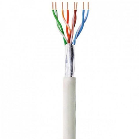 TECHLY KABEL SKRĘTKA CAT5E F/UTP DRUT MIEDŹ LSZH 3 - Galeria zdjęcie 2