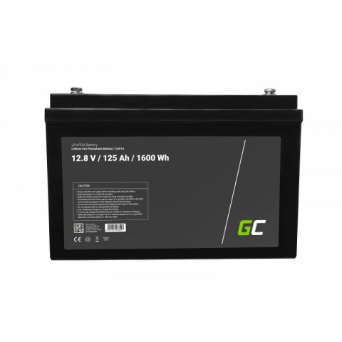 GREEN CELL AKUMULATOR LIFEPO4 CAV13 12/12,8V 125AH - Galeria zdjęcie 5