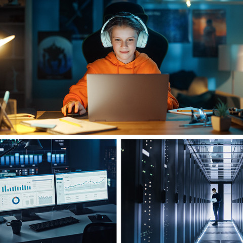 QOLTEC ZASILACZ AWARYJNY UPS LINE INTERACTIVE - Galeria zdjęcie 3
