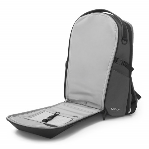 XD DESIGN PLECAK BIZZ BACKPACK SZARY - Galeria zdjęcie 9
