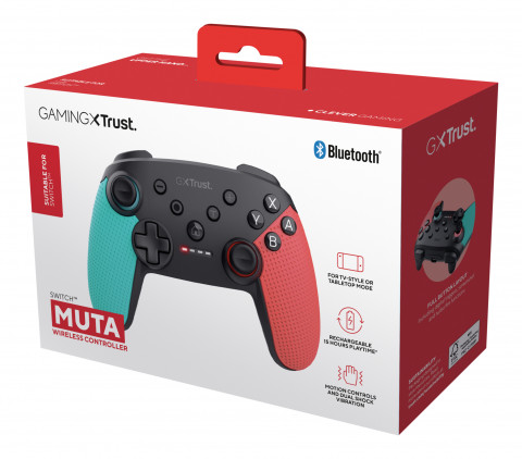 Kontroler Trust GXT 1246B MUTA BT Nintendo Switch Multicoloured (25427) - Galeria zdjęcie 6