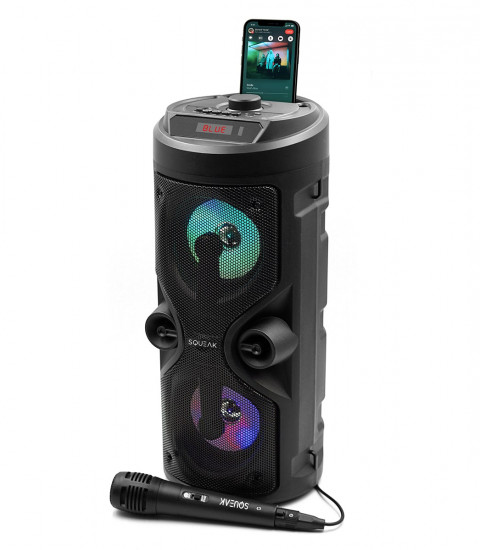 SQUEAK GŁOŚNIK KARAOKE HARMONY BT 5.0 SQ1004 - Galeria zdjęcie 5