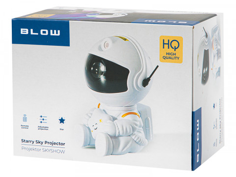 BLOW LAMPKA NOCNA PROJEKTOR LED ASTRONAUTA - Galeria zdjęcie 4