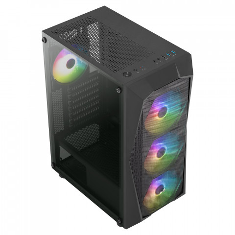 OBUDOWA AEROCOOL PGS FALCON-A-BK-V1 FRGB - Galeria zdjęcie 5