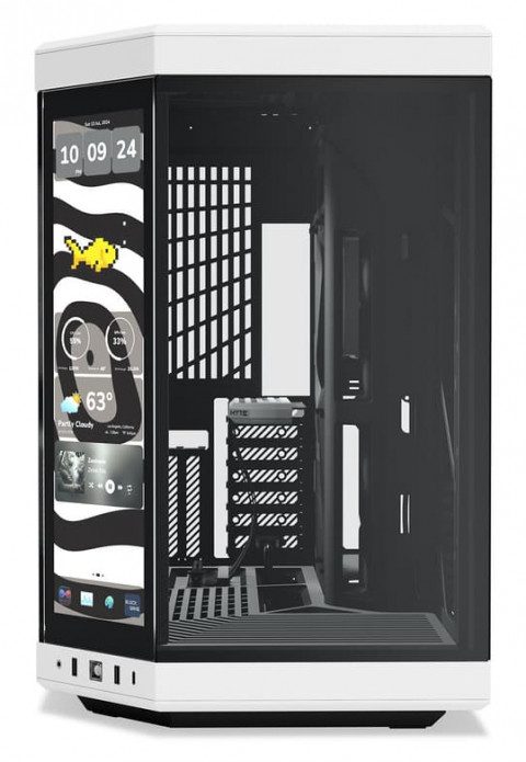 Hyte Y70 Touch Black-White - Galeria zdjęcie 2