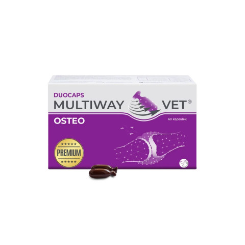 JM SANTE Multiway Vet Duocaps Osteo - kapsułki twist-off na stawy dla psa i kota - 60szt. - Galeria zdjęcie 2