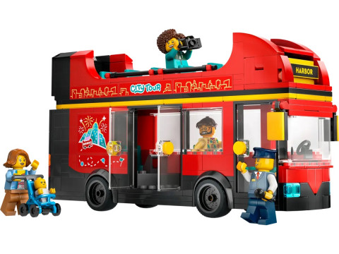 LEGO City 60407 Czerwony, piętrowy autokar - Galeria zdjęcie 3