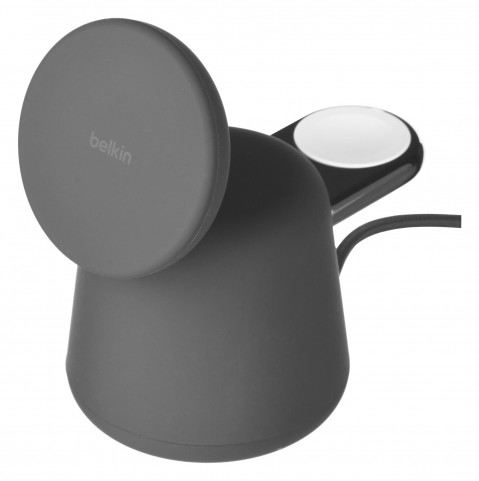 Ładowarka bezprzewodowa Belkin BoostCharge Pro 2-in-1 Wireless Charging Dock with MagSafe iPhone/Apple Watch 15W Black - Galeria zdjęcie 3