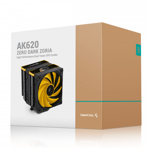 Chłodzenie DeepCool AK620 Zero Dark Zoria (R-AK620-BKNPMN-E) - Galeria zdjęcie 10