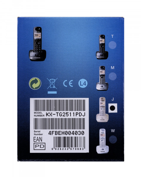 Telefon bezprzewodowy Panadonic KX-TG 2511PDJ Beżowy - Galeria zdjęcie 4