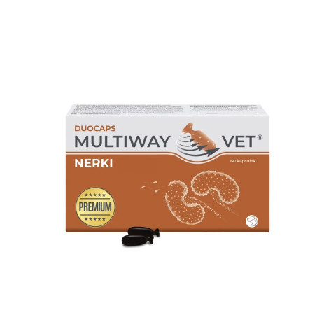 JM SANTE Multiway Vet Duocaps Nerki - kapsułki twist-off na nerki dla psa i kota - 60szt. - Galeria zdjęcie 2