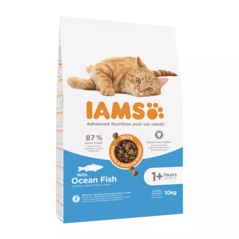 IAMS Advanced Nutrition Cat Adult Ryba Oceaniczna - sucha karma dla kota - 10 kg - Galeria zdjęcie 1