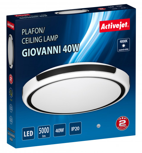 Plafon LED Activejet AJE-GIOVANNI 40W - Galeria zdjęcie 4