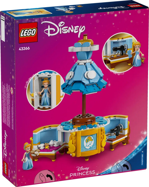 LEGO DISNEY PRINCESS 43266 Suknia Kopciuszka - Galeria zdjęcie 2