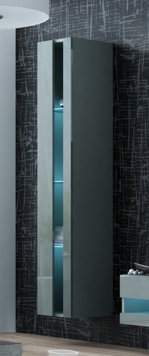 Zestaw meblowy VIGO NEW 12 szary/szary połysk - Galeria zdjęcie 3