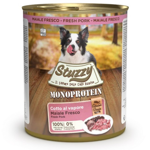 STUZZY Monoprotein Wieprzowina - mokra karma dla psa - 800g - Galeria zdjęcie 1