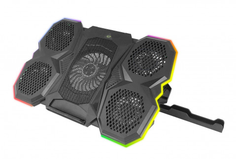 ESPERANZA PODSTAWKA CHŁODZĄCA LED RGB BREVA EGC107 - Galeria zdjęcie 1