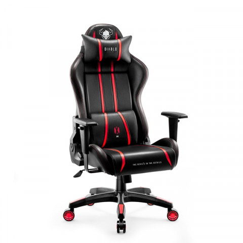 Fotel gamingowy DIABLO X-ONE 2.0 normal fotel czarno-czerwony - Galeria zdjęcie 2