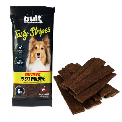 BULT Tasty stripes Paski wołowe - przysmak dla psa - 6szt. - Galeria zdjęcie 3