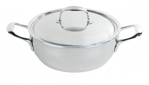 Patelnia głęboka z 2 uchwytami DEMEYERE Atlantis 7 40850-935-0 - 28 cm - Galeria zdjęcie 1