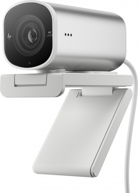 Kamera internetowa HP 960 4K Streaming USB srebrna 695J6AA - Galeria zdjęcie 2