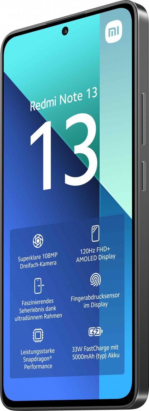 Smartfon Xiaomi Redmi Note 13 8/256GB Czarny - Galeria zdjęcie 4