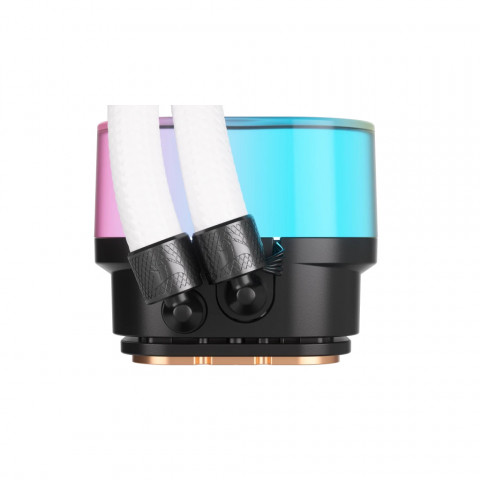 Chłodzenie wodne Corsair iCUE LINK H100i RGB White - Galeria zdjęcie 8