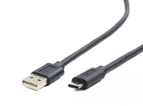 Gembird kabel USB 2.0 AM -> USB TYPE-C (480MB/s) 1m, czarny - Galeria zdjęcie 2