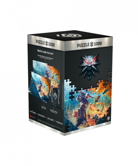 Puzzle Good Loot Gaming 1000 Wiedźmin Griffin Fight - Galeria zdjęcie 1