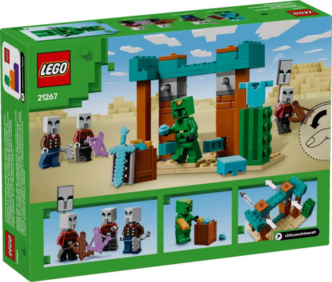 LEGO MINECRAFT 21267 Pustynny patrol złosadników - Galeria zdjęcie 2