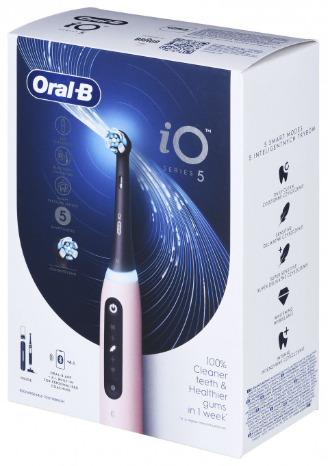 Szczoteczka elektyczna Oral-B iO5 Pink - Galeria zdjęcie 16