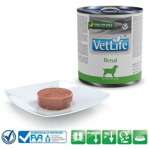 FARMINA Vet Life Canine Renal - mokra karma dla psa - 6x300 g - Galeria zdjęcie 3