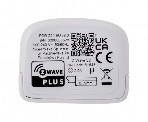 Sterownik Rolet Fibaro FGR-224 - Galeria zdjęcie 5