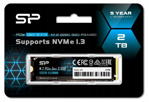 SSD Silicon Power Ace A60 2048GB PCIe Gen 3x4 - Galeria zdjęcie 2