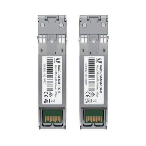 Wkładka SFP+ Ubiquiti 10 Gbps Multi-Mode Optical Module 2-pack - Galeria zdjęcie 1