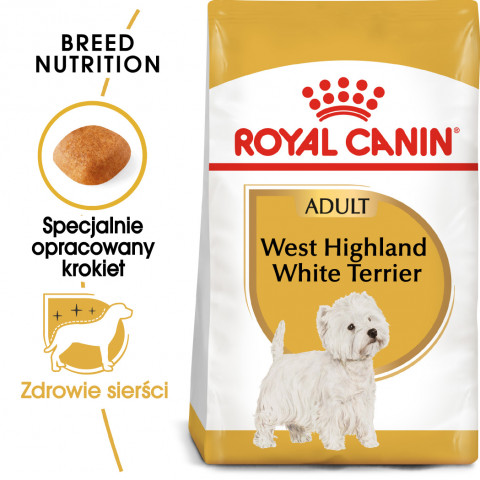 ROYAL CANIN BHN West Highland White Terrier Adult - sucha karma dla psa dorosłego - 3kg - Galeria zdjęcie 2