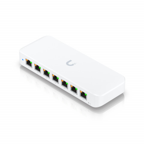 Switch Ubiquiti UniFi Ultra 8p PoE ( PoE+: 7;) Managed Gigabit - Galeria zdjęcie 7