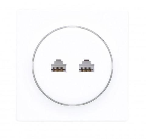 FIBARO Gniazdko Walli N Ethernet Outlet FGWEEU-021 - Galeria zdjęcie 1