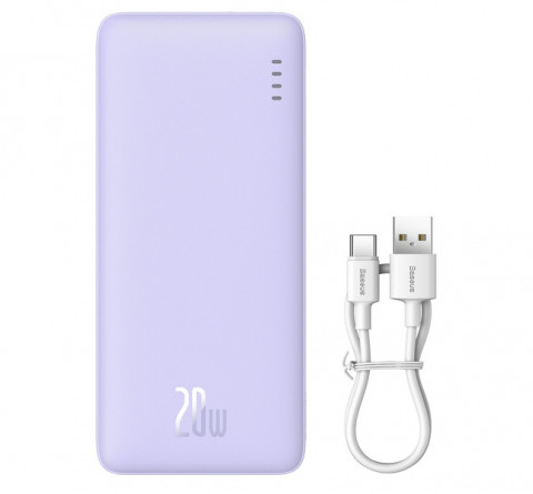 BASEUS POWERBANK AIRPOW 20000MAH 20W (FIOLETOWY) - Galeria zdjęcie 1