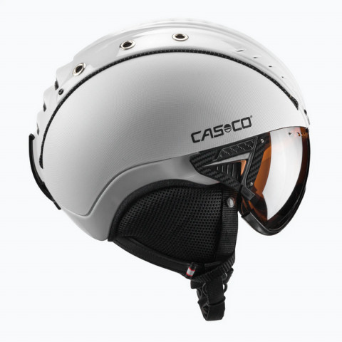 Kask narciarski CASCO SP-2 Carbonic Vis white M 55-57 - Galeria zdjęcie 4