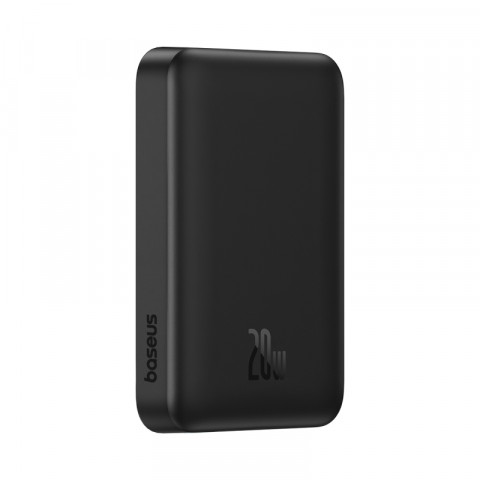Powerbank Baseus Magnetic Mini Air Wireless 10000mAh 20W+kabel USB C-USB C (czarny) - Galeria zdjęcie 6