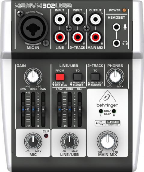 Behringer 302USB - Mikser audio - Galeria zdjęcie 1