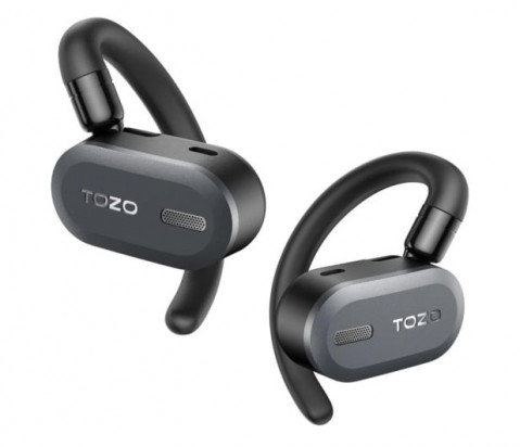 Słuchawki TWS TOZO Open Buds Black - Galeria zdjęcie 1