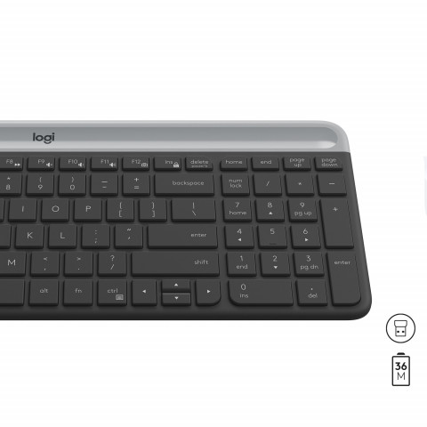Wireless Keyboard and Mouse Combo MK470 GRAPHITE - Galeria zdjęcie 5