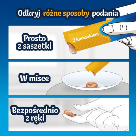 PURINA Felix Deli Moments Kurczak - przysmak dla kota - 4x10g - Galeria zdjęcie 2
