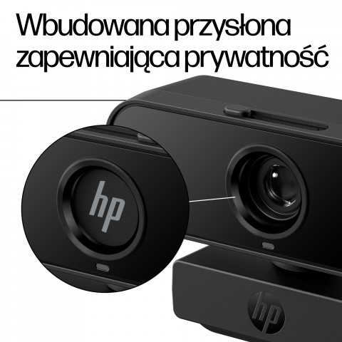 Kamera HP 430 Full HD Webcam USB czarna 77B11AA - Galeria zdjęcie 7
