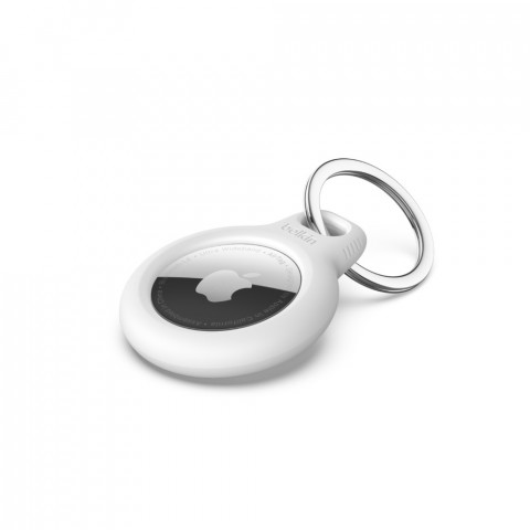 BELKIN AIRTAG HOLDER ETUI Z KÓŁKIEM - BIAŁE - Galeria zdjęcie 1